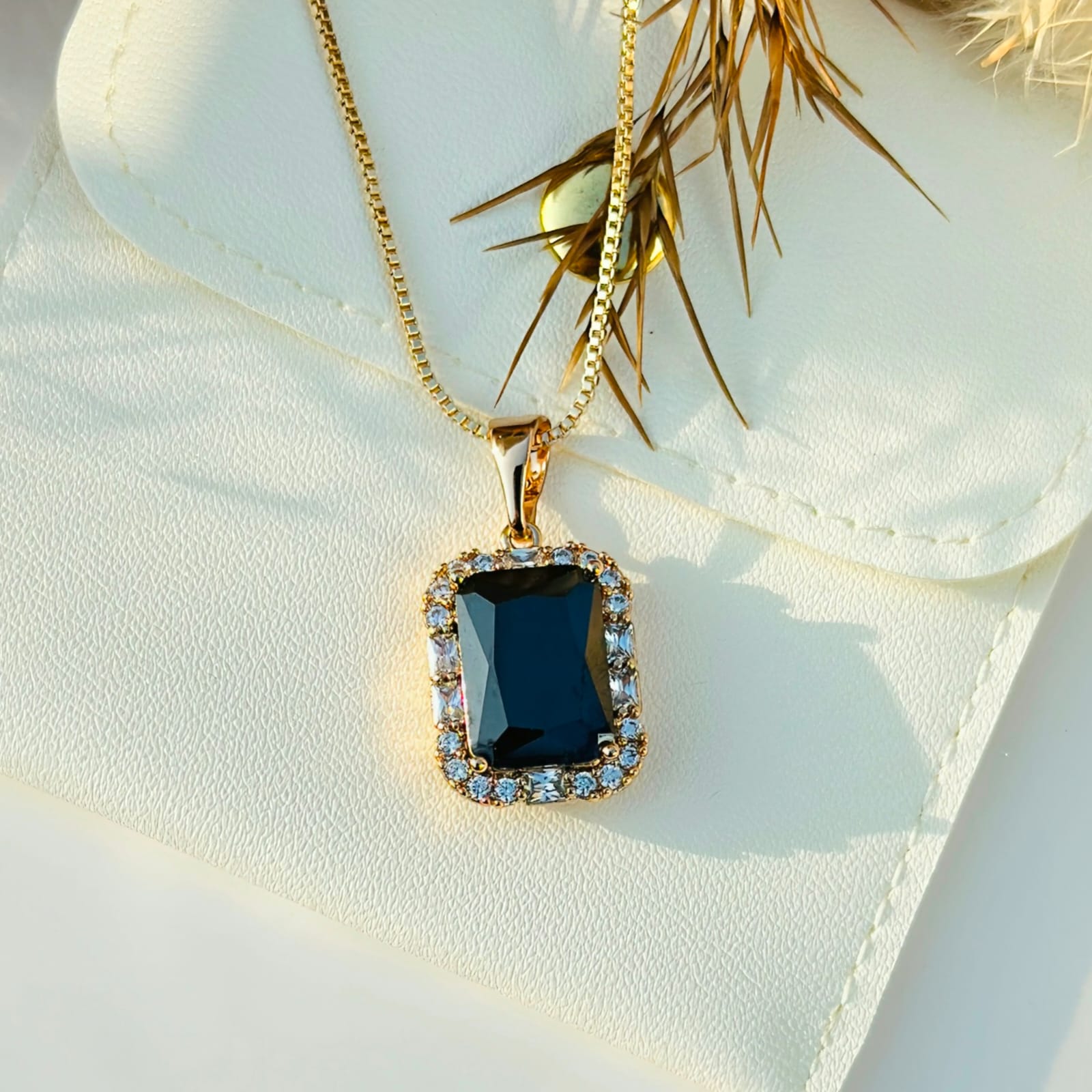 Dark Prism Crystal Pendant