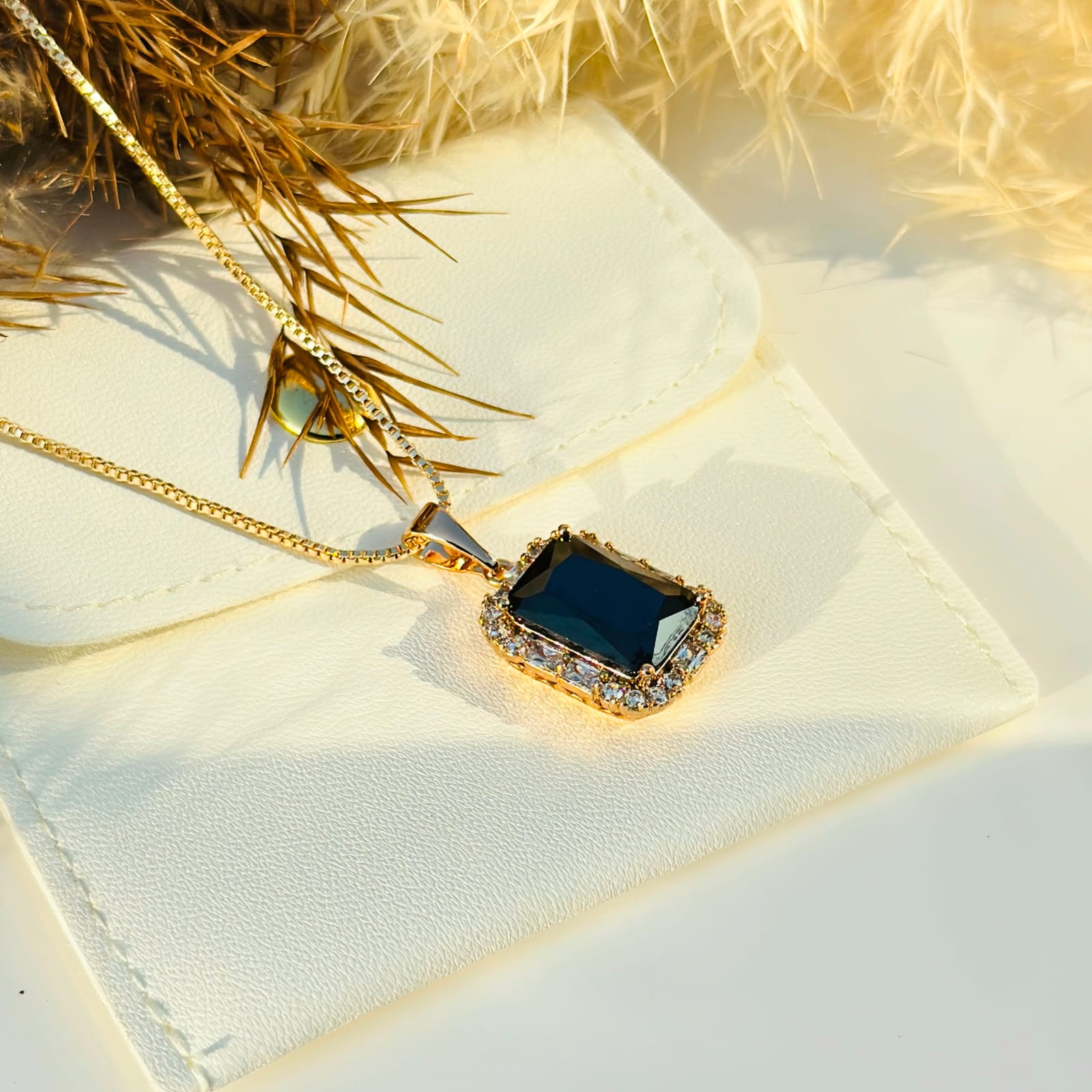 Dark Prism Crystal Pendant