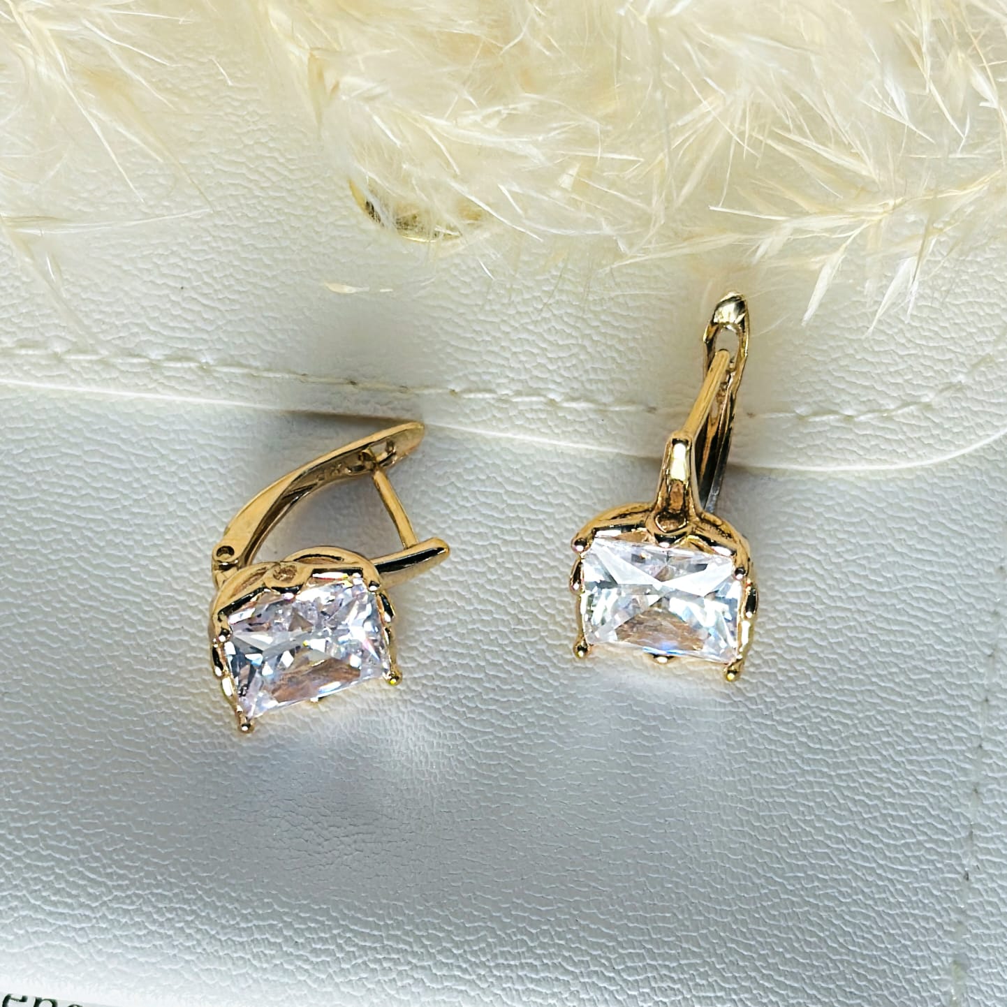 Elegant Bold Crystal Studs