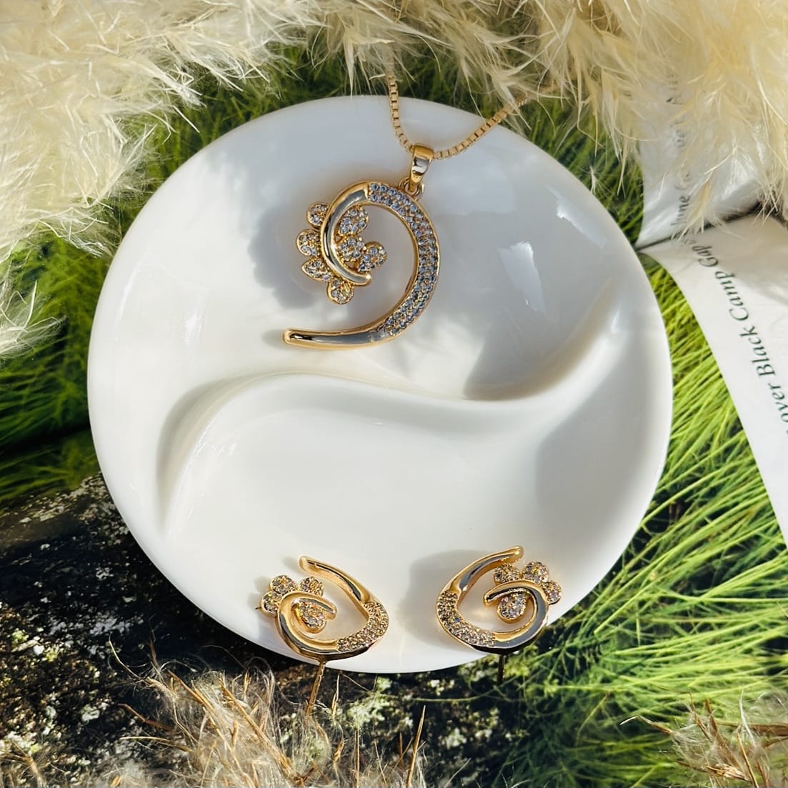 Golden Swirl Set