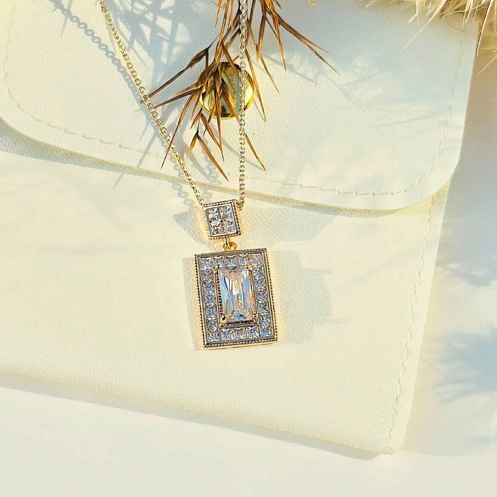 Imperial Step-Cut Pendant