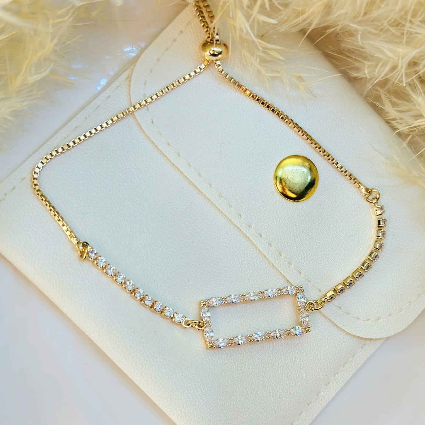 Minimalist Chic Frame Bracelet
