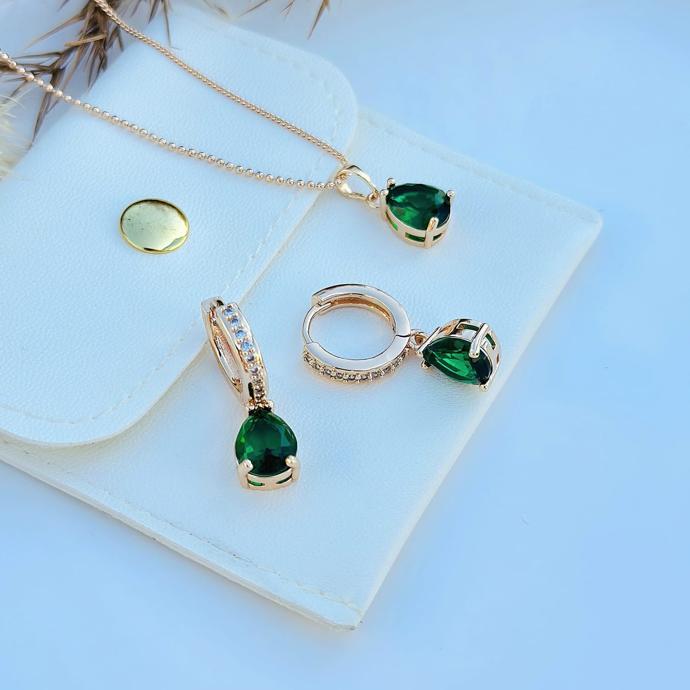 Prism Teardrop Jewelry Set