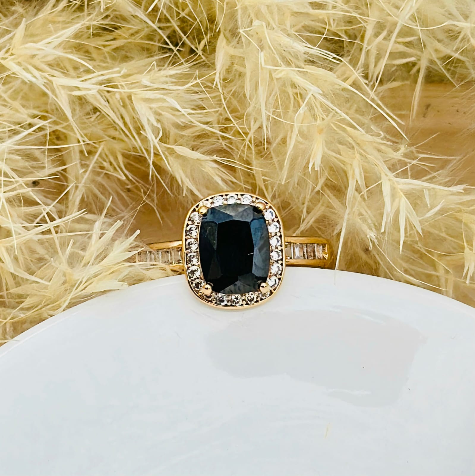 Royal Black Elegance Ring