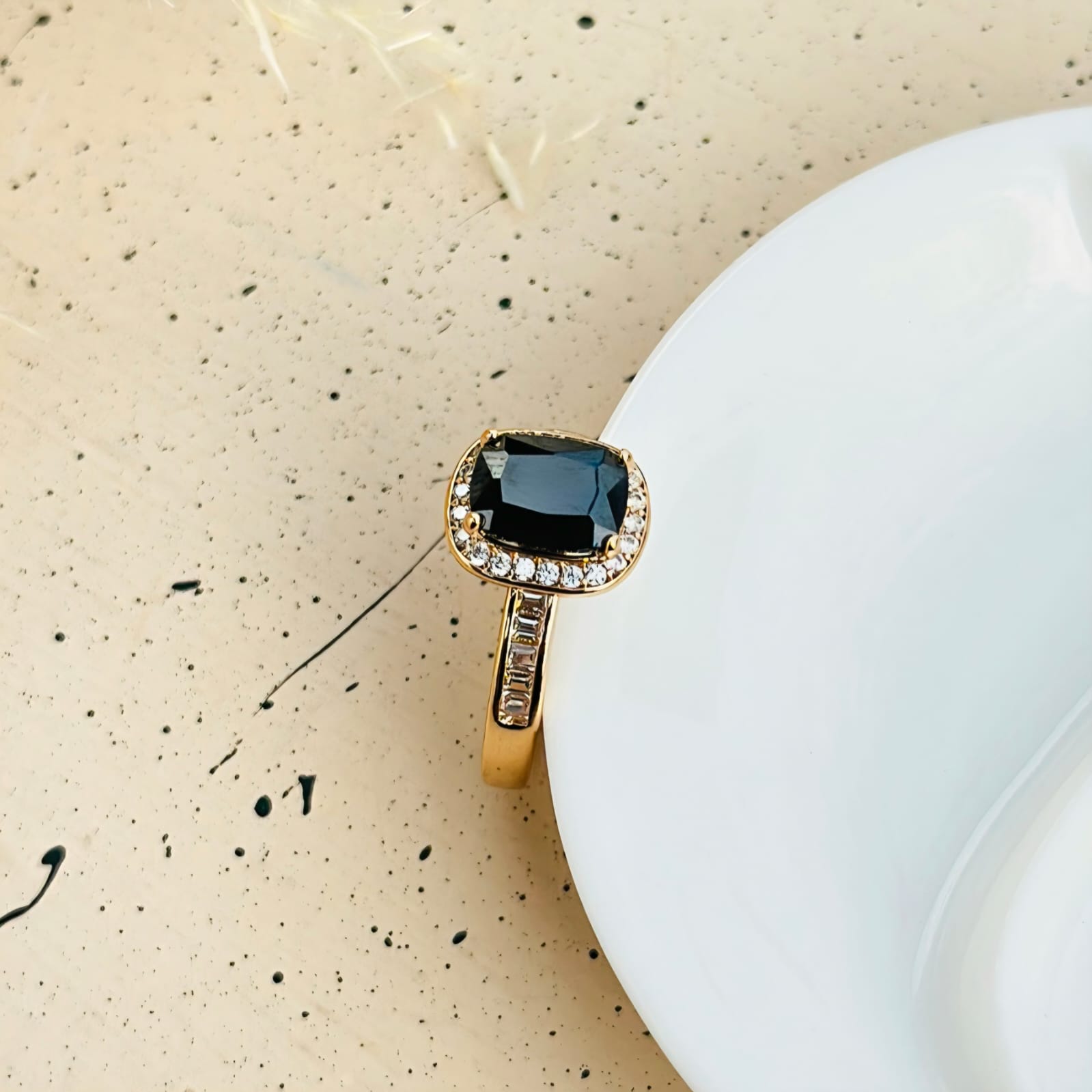 Royal Black Elegance Ring