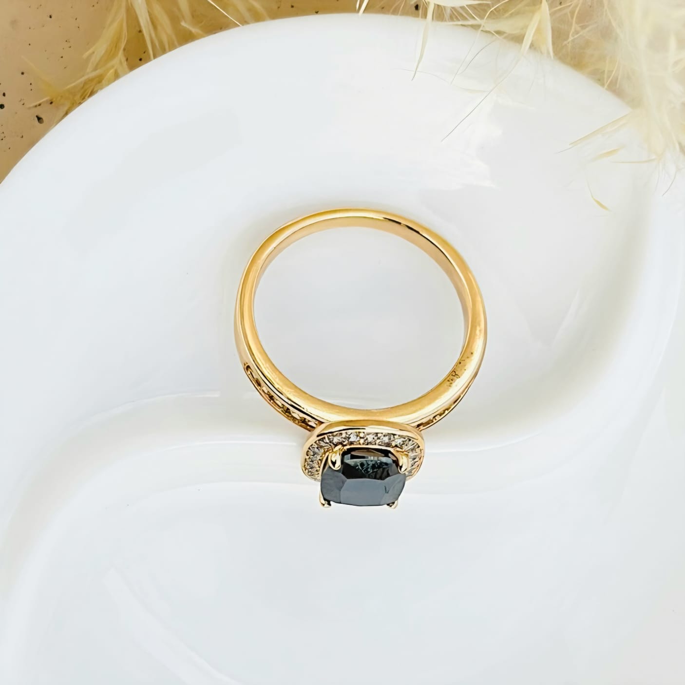 Royal Black Elegance Ring