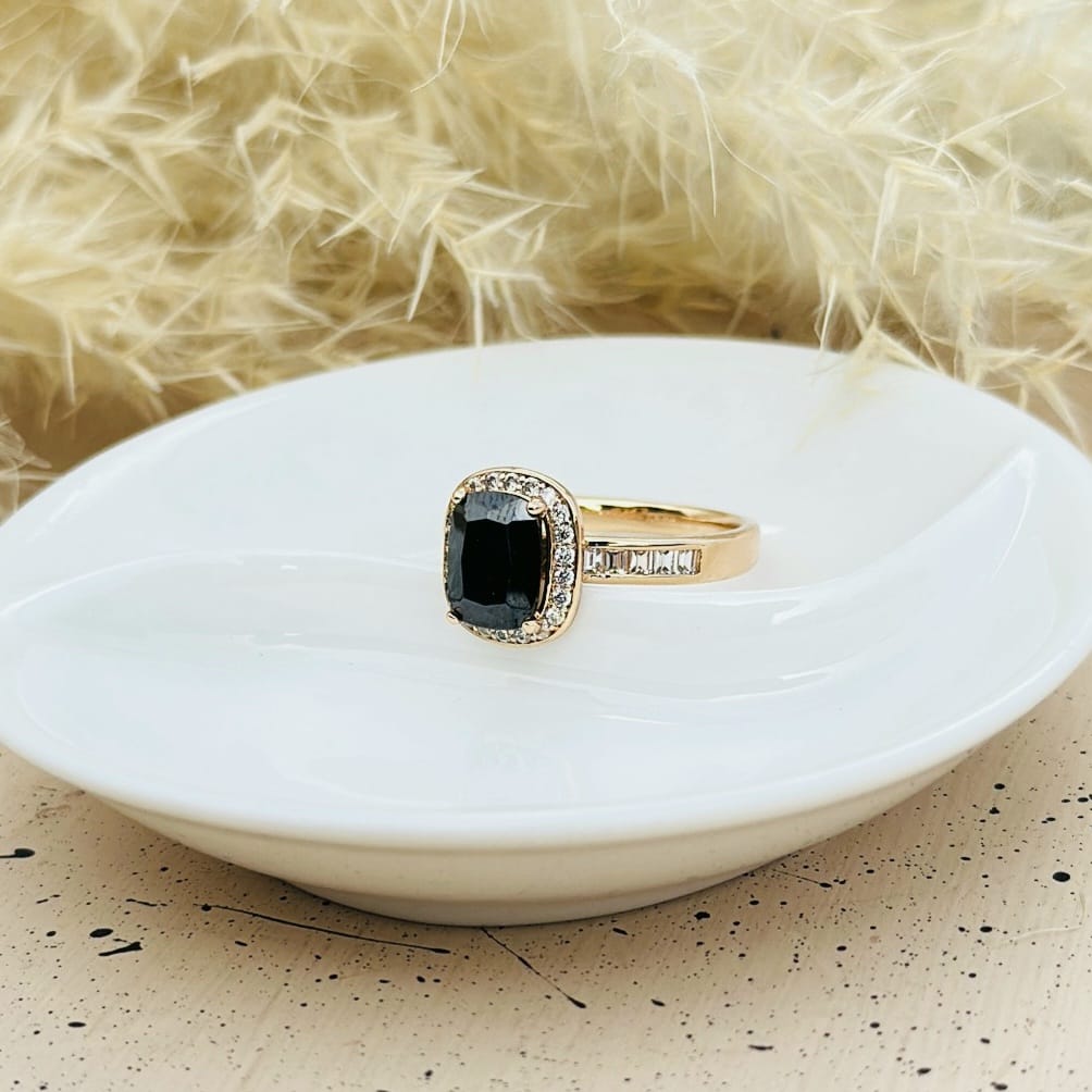 Royal Black Elegance Ring