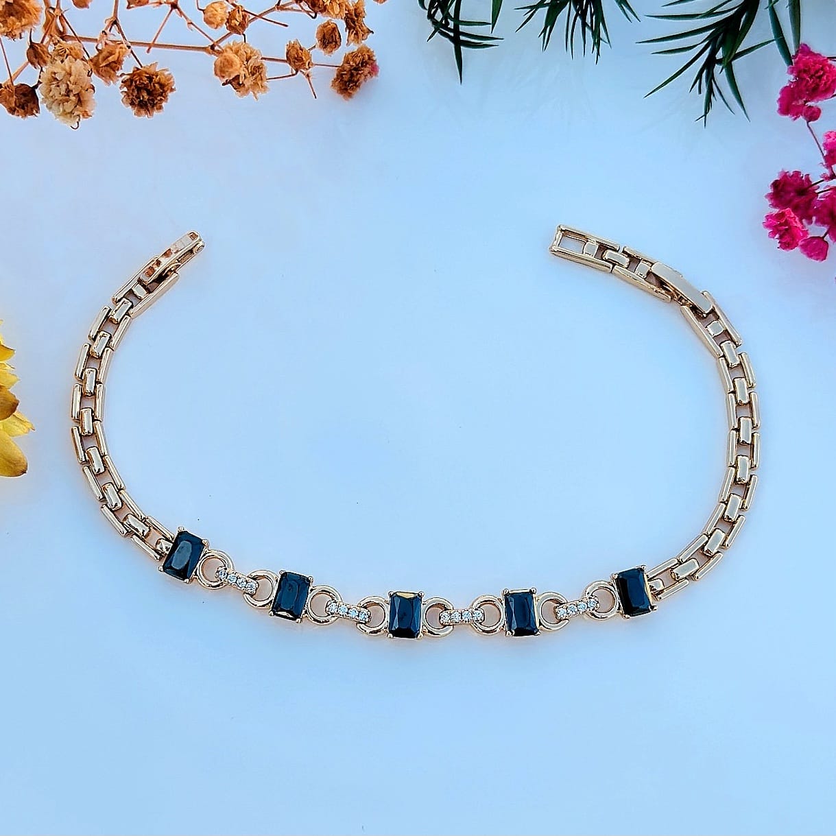 The Golden Twilight Crystal Bracelet