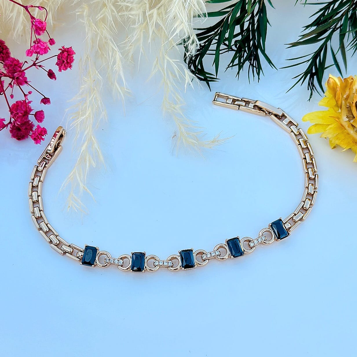 The Golden Twilight Crystal Bracelet