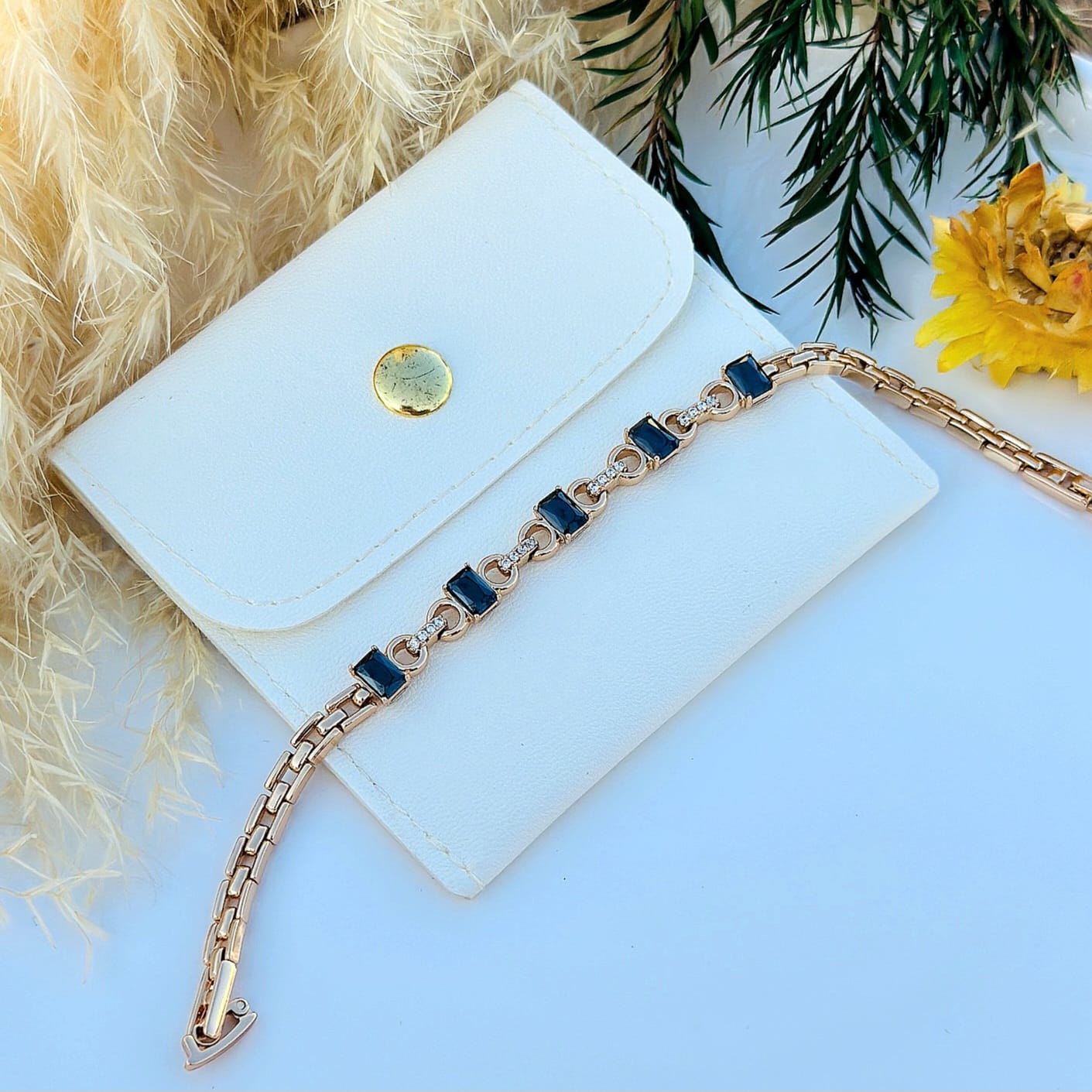 The Golden Twilight Crystal Bracelet