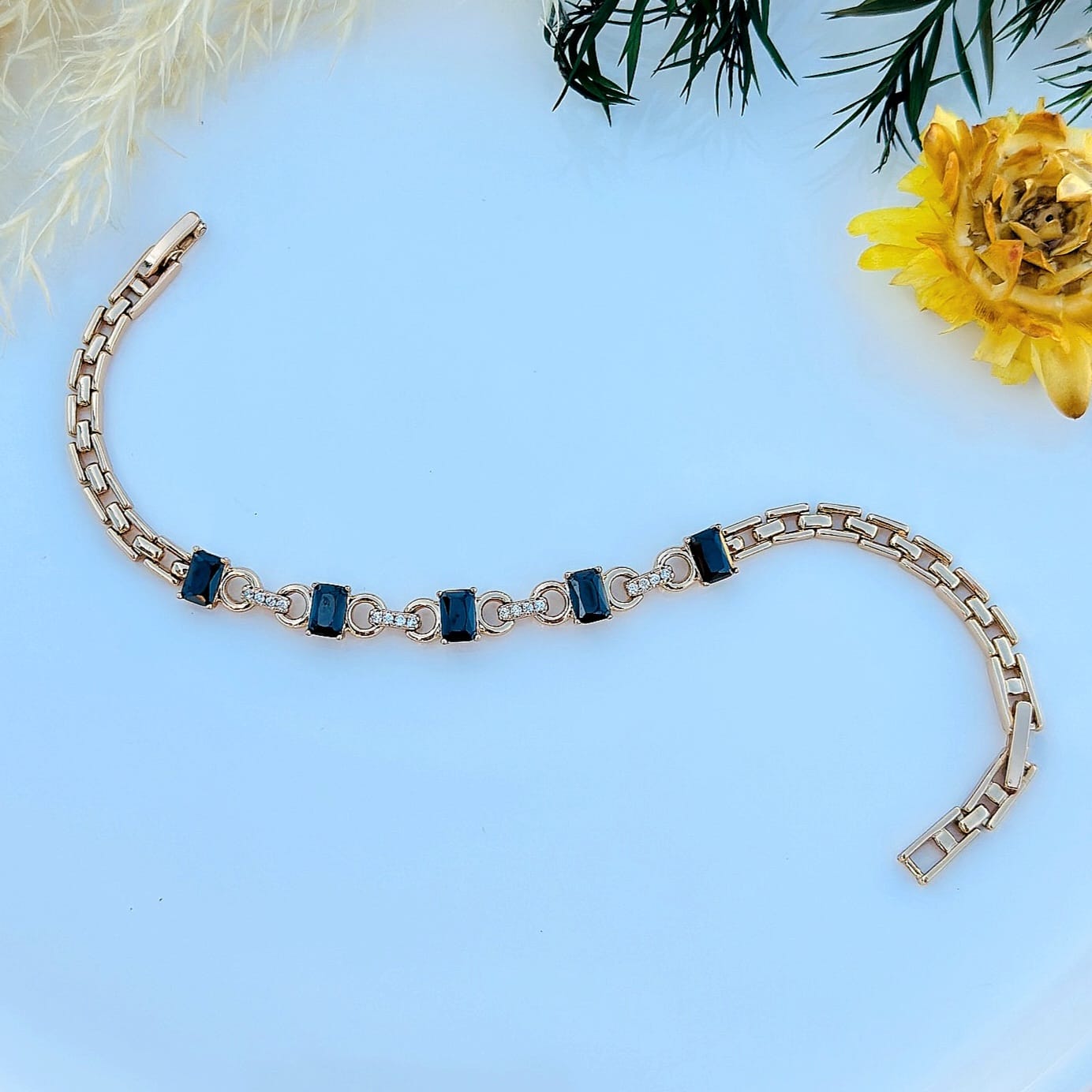 The Golden Twilight Crystal Bracelet