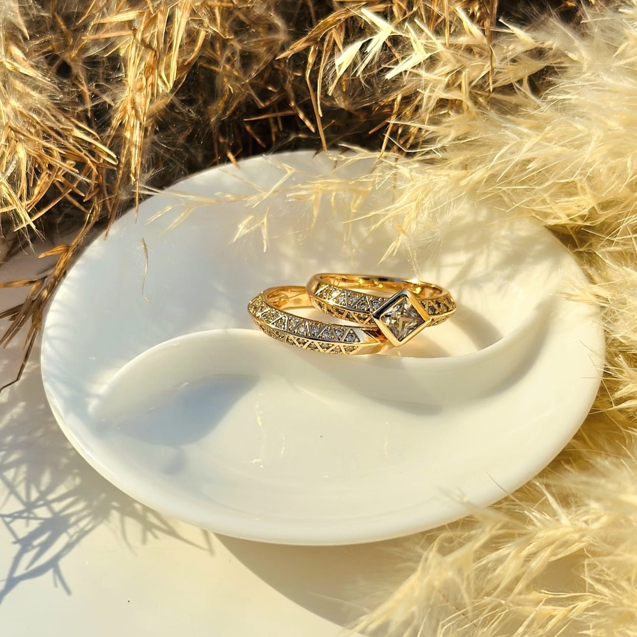 The Labyrinth Solitaire & Band Duo Set