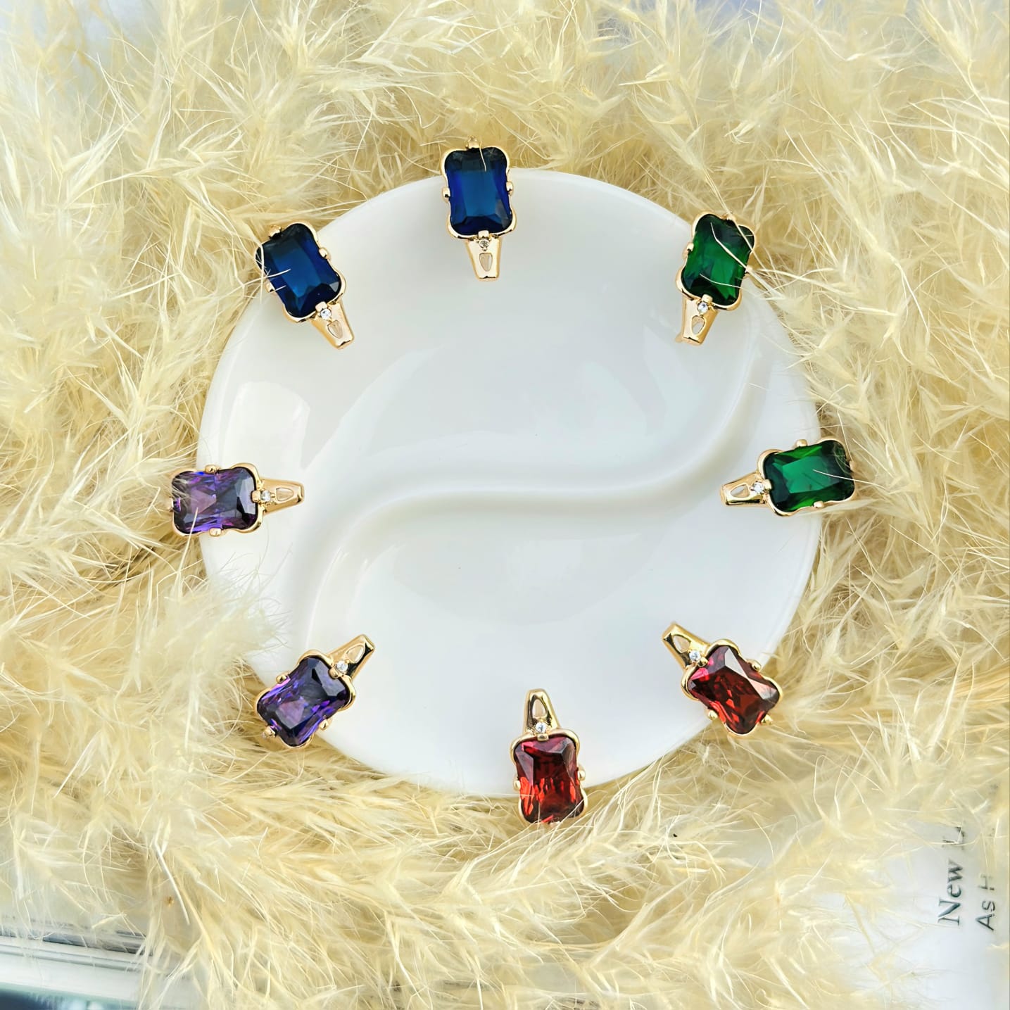 The Prism Rectangle Studs