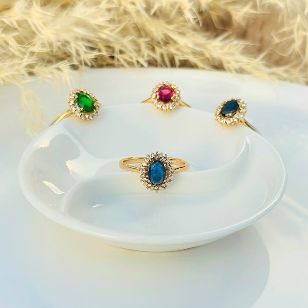 The Royal Crown Halo Rings