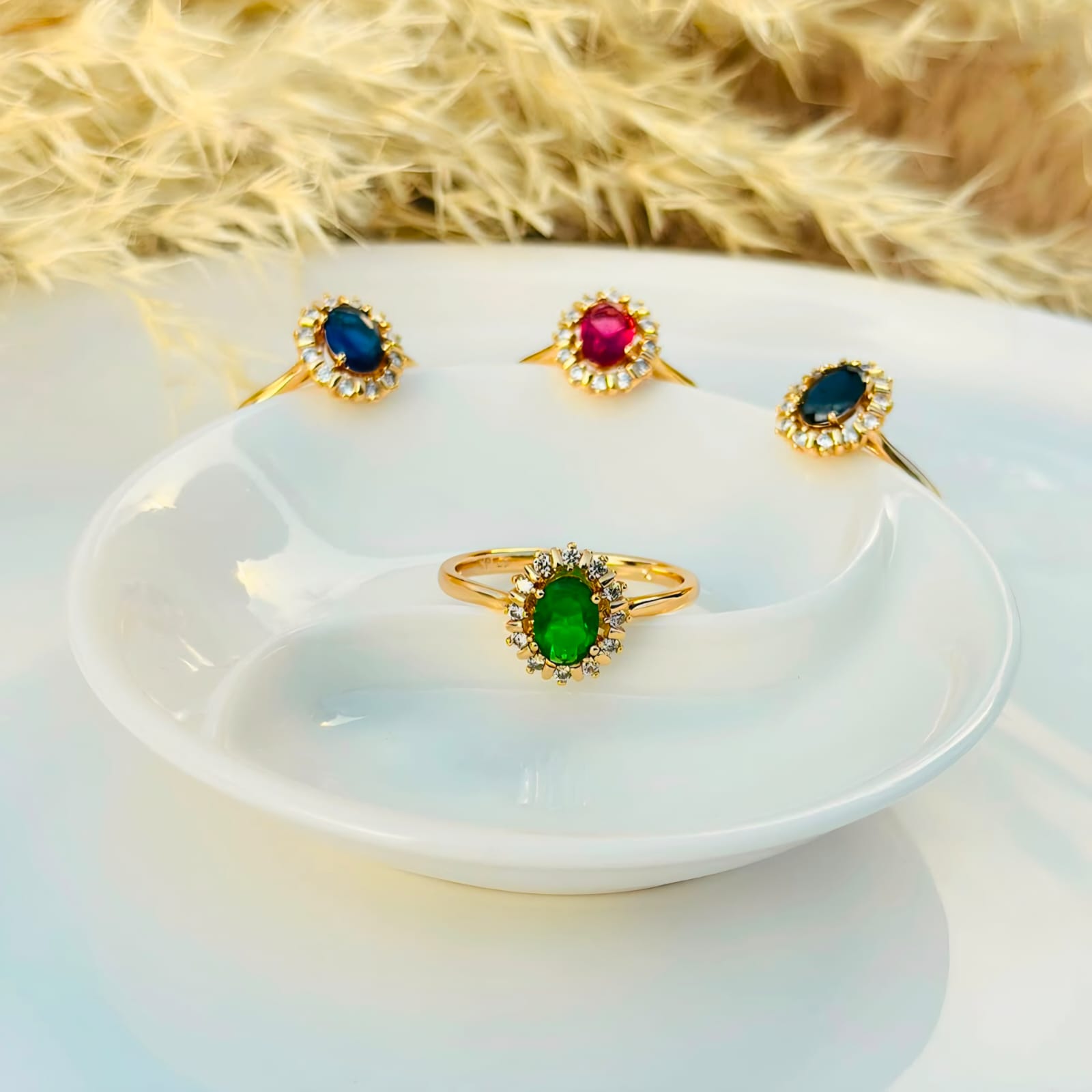 The Royal Crown Halo Rings