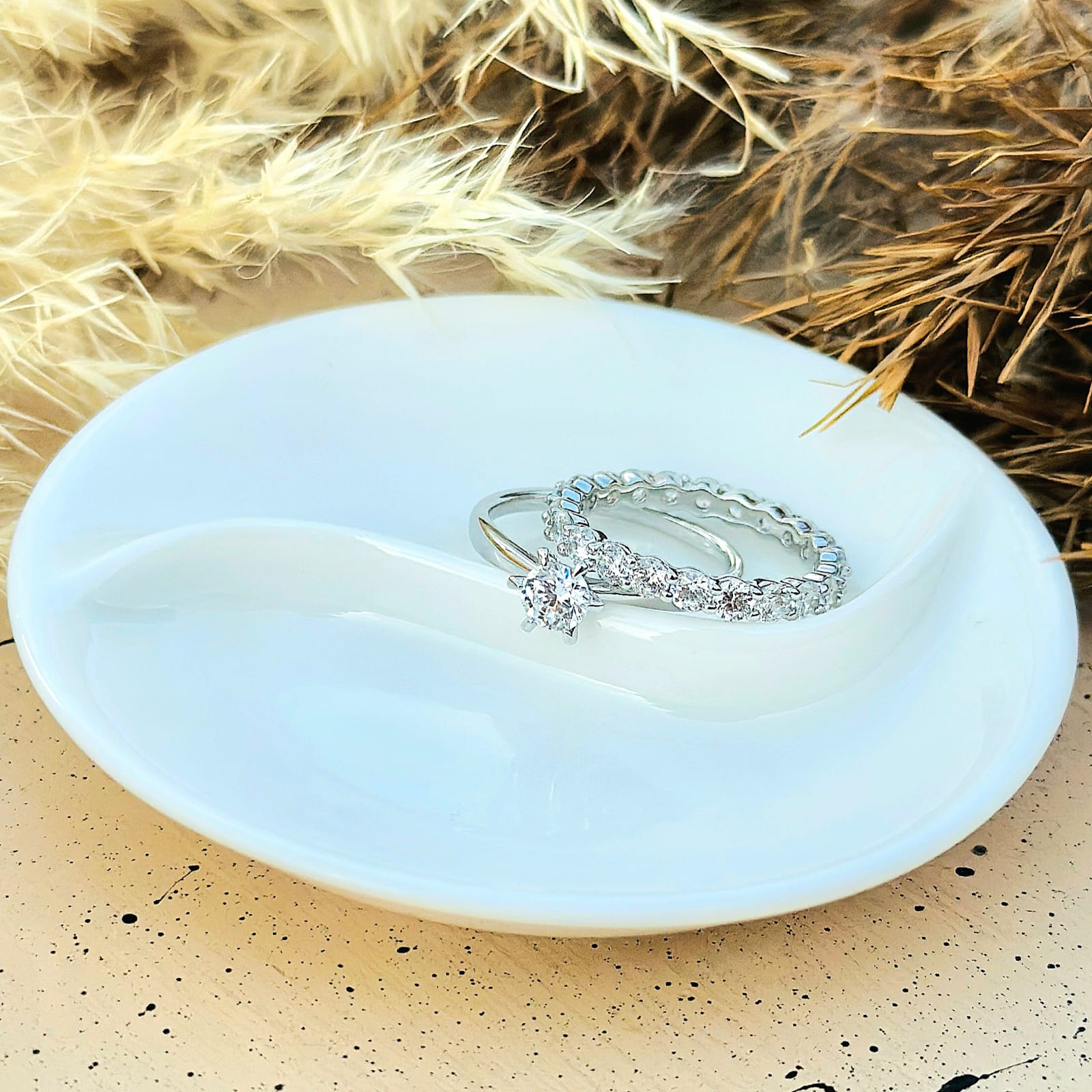 Timeless Solitaire & Band Set