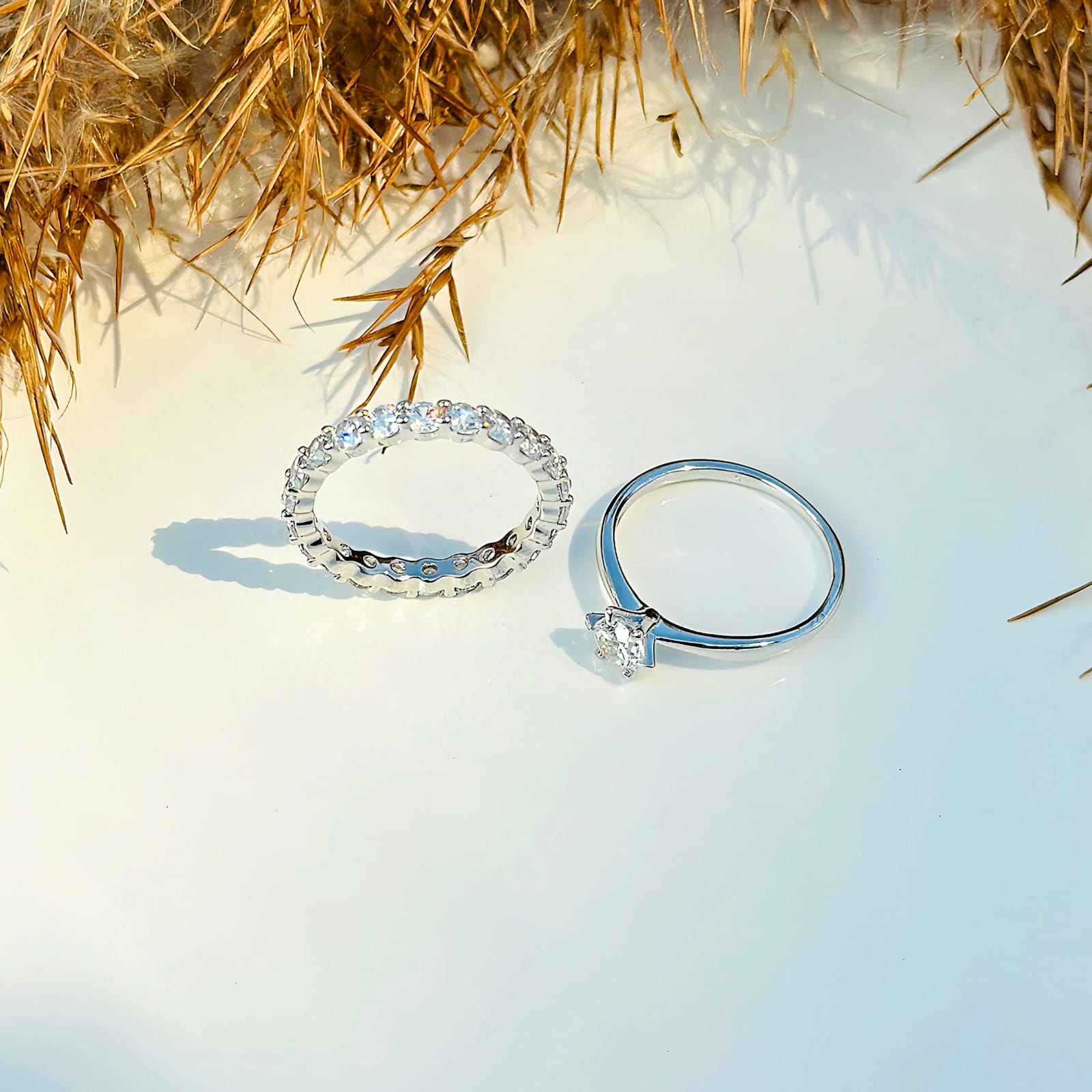 Timeless Solitaire & Band Set