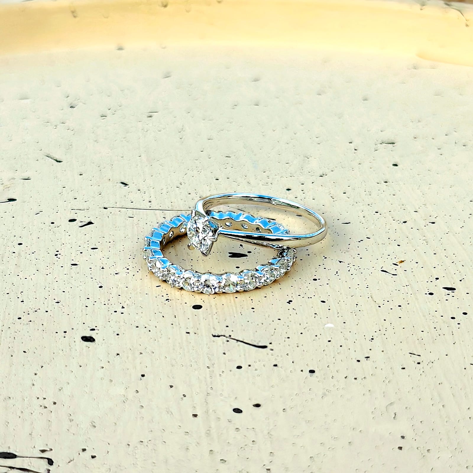 Timeless Solitaire & Band Set